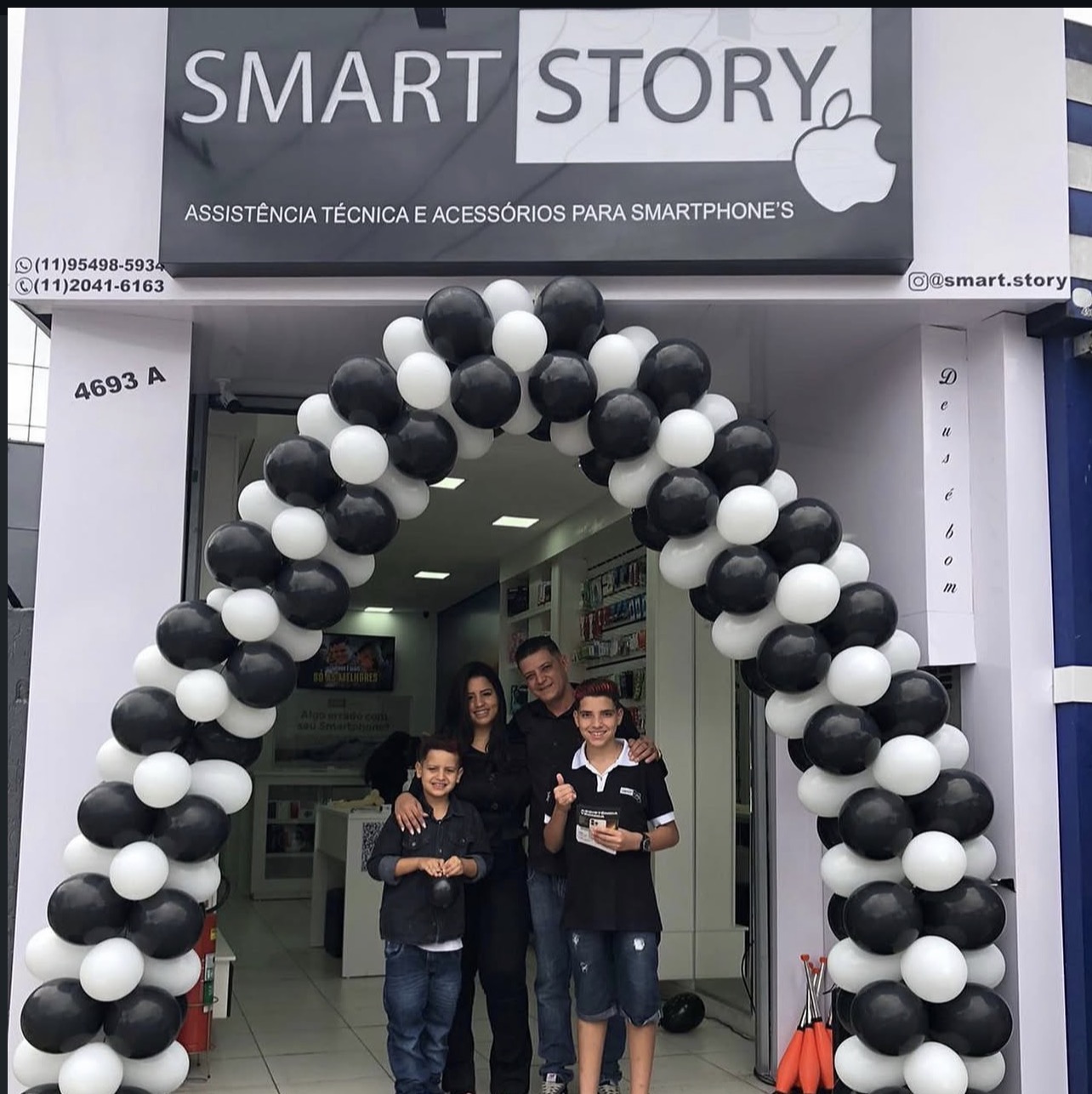 Família fundadora da Smart Story